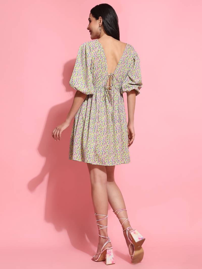 Stylish Above-Knee Women's Western Dress Ideal for Casual Everyday Wear