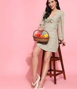 Stylish Above-Knee Women's Western Dress Ideal for Casual Everyday Wear