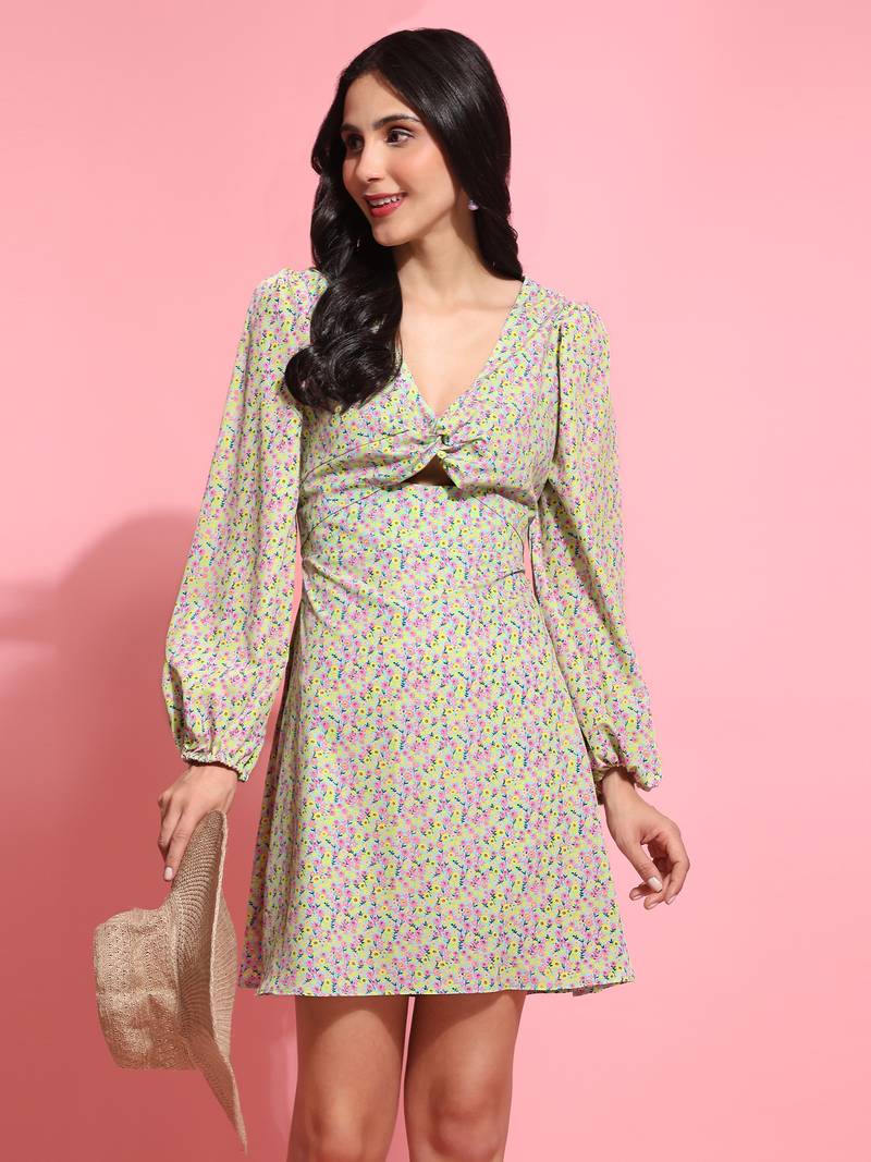 Stylish Above-Knee Women's Western Dress Ideal for Casual Everyday Wear