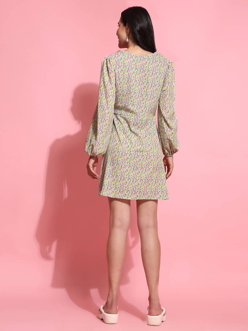 Stylish Above-Knee Women's Western Dress Ideal for Casual Everyday Wear