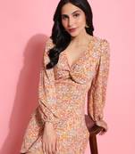 Stylish Above-Knee Women's Western Dress Ideal for Casual Everyday Wear