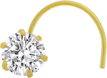 Designer premium diamond floral nosering nosepin for women 2