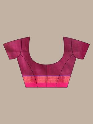 Mustard cotton saree with zari border 5