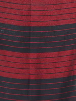 Black  cotton saree with sequine work 4