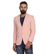 Tahvo men suede peach blazer