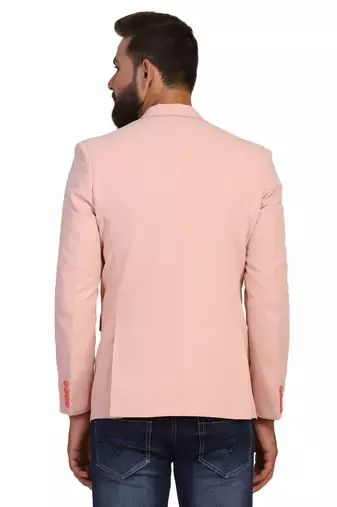 Tahvo men suede peach blazer