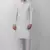 White cotton fabric smart sequins work festive wear indian traditional look men's kurta