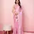  And Graceful Burberry Silk c Pink Girlish Sequins Work Partywear Saree
