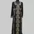 Black Full Sleeves Moroccan Kaftan