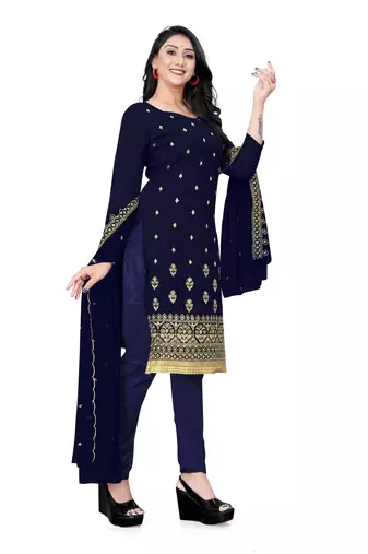 Manvaa women's dress material combo