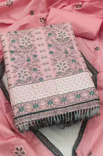 Manvaa women's dress material combo