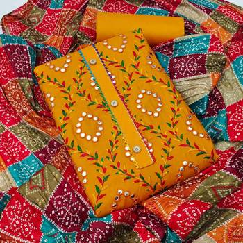 Manvaa women's dress material combo 3