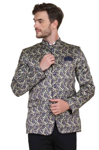 Tahvo men printed bandgala blazers