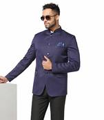 Tahvo men blue bandhgala blazer
