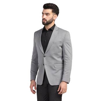 Tahvo men grey strechable blazer 2