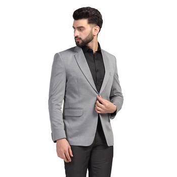 Tahvo men grey strechable blazer 3