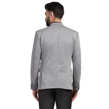 Tahvo men grey strechable blazer 4