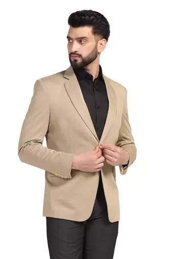 Tahvo men beige strechable blazer