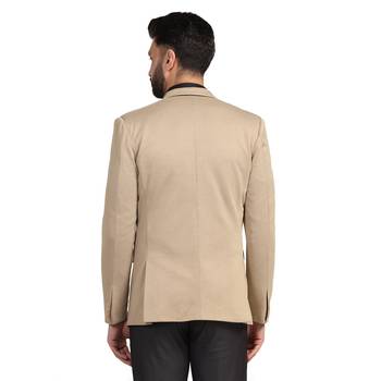 Tahvo men beige strechable blazer 4