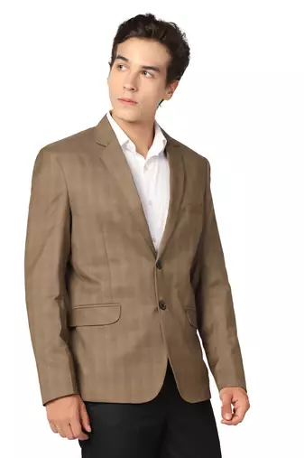 Tahvo men brown check blaer
