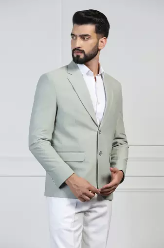 Men corduroy Grey blazer