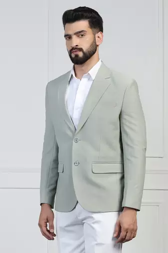 Men corduroy Grey blazer