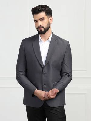 Men corduroy grey blazer 1