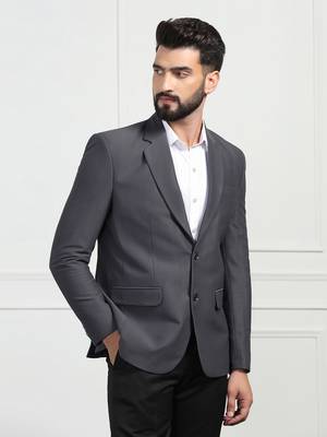 Men corduroy grey blazer 2