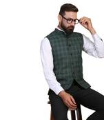 men green tweed modi jacket