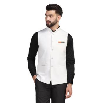 men white solid  modi jacket 1
