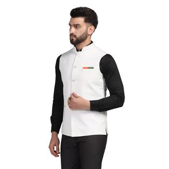 men white solid  modi jacket 2