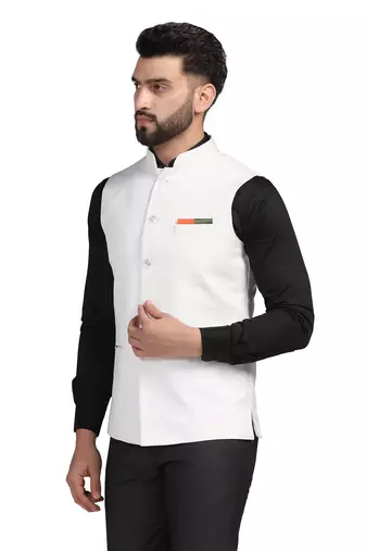 men white solid  modi jacket