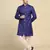 Men purple indo sherwani