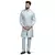 Men sky blue indo sherwani