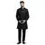 Men black indo sherwani