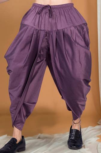 Shiwam ethnix ready to wear cotton-silk dhoti for mens