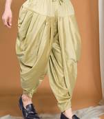 ready to wear cotton-silk dhoti for mens