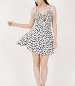 Urban sundari crepe solid full length empire dress black pack of 1