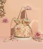Heer floral embroidered potli