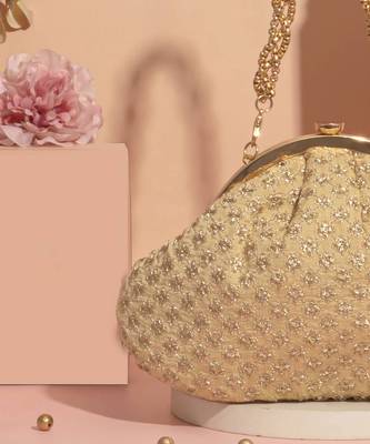 Inaya vintage purse - gold 4