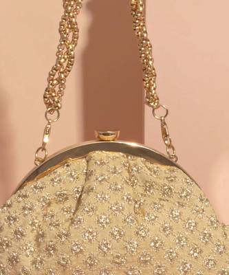 Inaya vintage purse - gold 5
