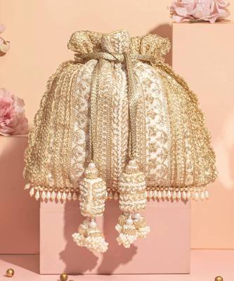 Naaz potli - off white 2