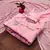 Pink Organza Unstitched Dress Material