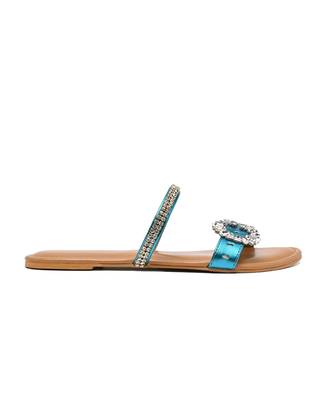 Blue brooch flats 4