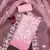 Pink Organza Embroidered Unstitched Dress Material