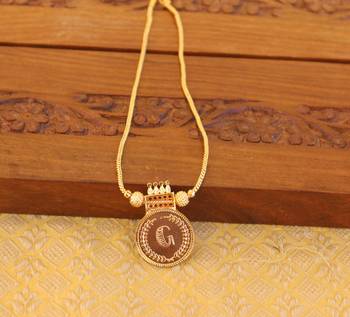 Kerala style gold plated temple necklace 2