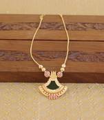 Kerala traditional gold plated palakka necklace