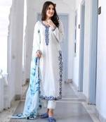 Rayon kurti with pant and Dupatta 