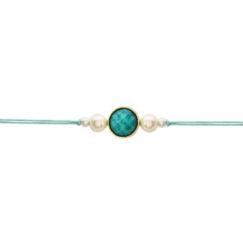 designer pearl beaded bhaiya rakhi with roli chawal & rakshabandhan card for brother/bro/bhai/men  2