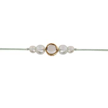 designer kundan pearl bhaiya rakhi with roli chawal & rakshabandhan card for brother/bro/bhai/men  2